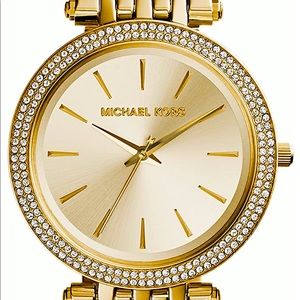 Michael Kors Women’s Darci Pavé gold watch